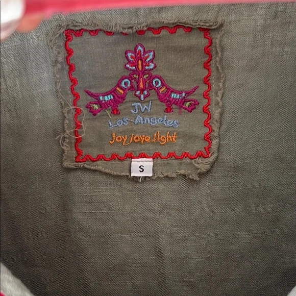 Johnny Was Olive Embroidered Tunic small women’s - Picture 2 of 6